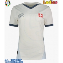 Switzerland Replica Away Shirt Ladies Euro 2024 Short Sleeve